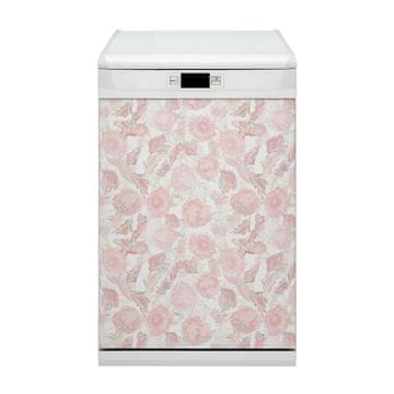 tulup.si Nalepka na pomivalni stroj Cvetni vzorec