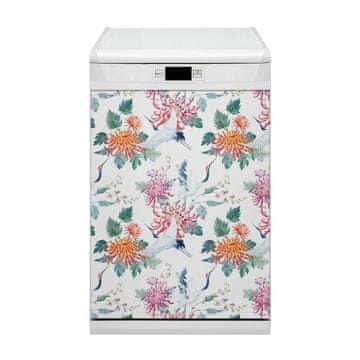 tulup.si Nalepka na pomivalni stroj Žerjavi v letu