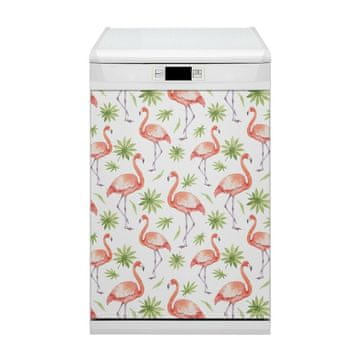 tulup.si Nalepka na pomivalni stroj Flamingos