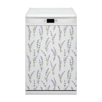 tulup.si Nalepka na pomivalni stroj Cvetovi sivke