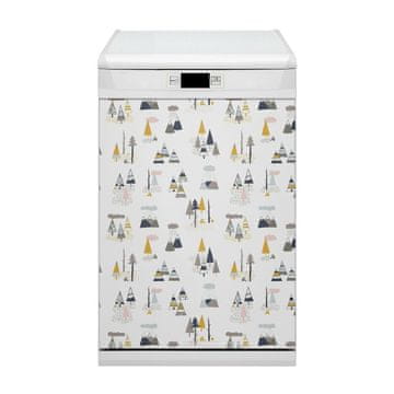 tulup.si Nalepka na pomivalni stroj Risala drevesa