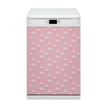 tulup.si Nalepka na pomivalni stroj Flamingos
