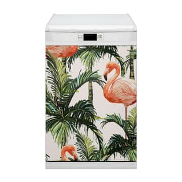tulup.si Nalepka na pomivalni stroj Flamingos