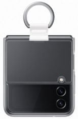 Samsung Galaxy Z Flip4 ovitek, z držalom, prozoren (EF-OF721CTEGWW)