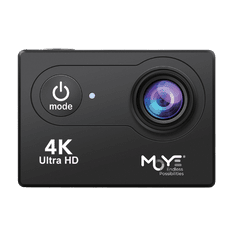 Moye Ventrue 4K akcijska kamera, črna - kot nov