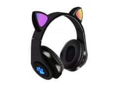 Alum online Brezžične slušalke z mačjimi ušesi - B39M, črne