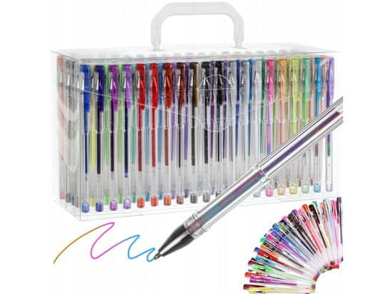 Alum online Gel pisala set XXL - 140 kos | mimovrste=)