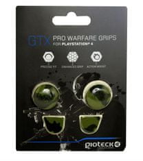 Gioteck GTX Pro Warfare nastavki za krmilni palici, PS4, zeleni
