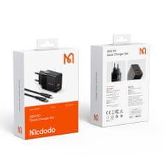 Mcdodo MCDODO USB POLNILEC USB-C 20W + KABEL ZA IPHONE CH-1952