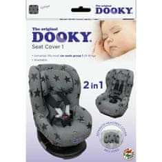 Dooky prevleka za avtomobilski sedež Seat Cover Group1 Grey Stars