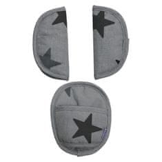 Dooky Univerzalni ščitniki za pas Grey Stars