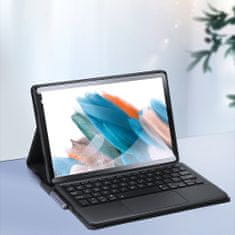 Dux Ducis Wireless Keyboard etui z tipkovnico za Samsung Galaxy Tab A8 10.5'' 2021, črna