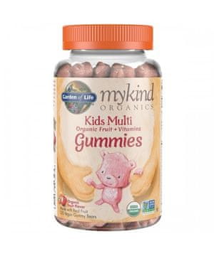 Garden of Life Mykind Multivitamin Kids gumijasti, multivitamin za otroke, 120 gumijastih bonbonov