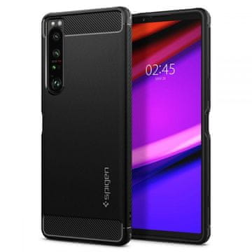 Spigen Robustni ovitek Sony Xperia 1 IV črn (20901-0)