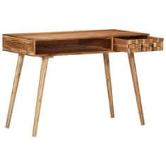 Vidaxl Pisalna miza 115x50x76 cm trden akacijev les