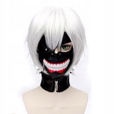 Korbi Peruka Tokyo Ghoul - Kaneki Ken Cosplay - Siva
