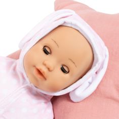 Anna First Words Baby 38 cm mehka-rožnata lutka
