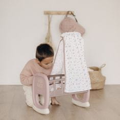 Smoby Baby Nurse Cradle z baldahinom za otroško posteljico za lutke