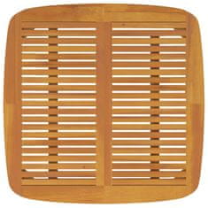 Vidaxl Vrtna miza 85x85x75 cm trden akacijev les