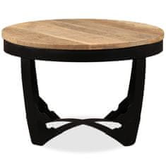 Vidaxl Stranska mizica iz neobdelanega mangovega lesa 60x40 cm