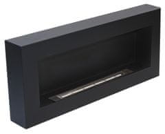 Volino Bio kamin viseči BOX 900 x 400 mm - črna