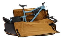 Thule RoundTrip potovalni kovček za gorsko kolo, črno-rjav