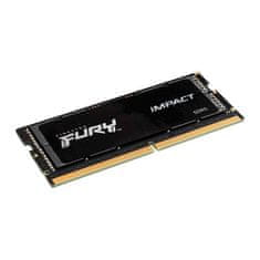 Kingston Fury Impact pomnilnik (RAM) za prenosnik, 16 GB, DDR5, 4800 MHz, SODIMM, CL38 (KF548S38IB-16)