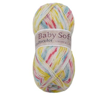 Bellatex Preja BABY SOFT večbarvna - 100 g / 360 m