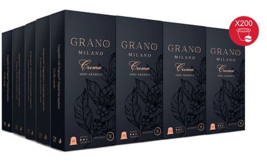 Grano Milano Kava CREMA (20x10 kavnih kapsul)