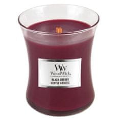 Woodwick Ovalna vaza za sveče , Črna češnja, 275 g