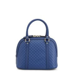Gucci Ženska usnjena ročna torbica, modra, 24,5x18,5x12 cm