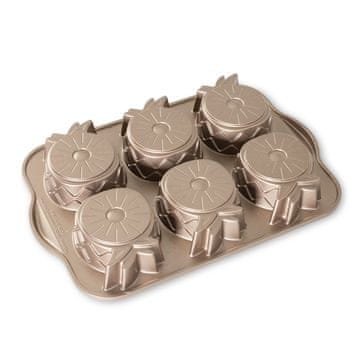 NordicWare Oblika Ananas - plošča s 6 oblikami, karamela