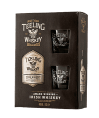 Teeling Irski Whiskey Small Batch Set + 2 Kozarca 0,7 l