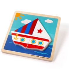 Bigjigs Toys Puzzle z jadrnico