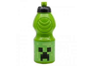 Alum online Plastična športna steklenica Minecraft - Creeper 400 ml