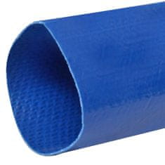 Vidaxl Ploščata cev 50 m 3" PVC