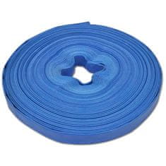 Vidaxl vidaXL Ploska cev, 100 m, 1", PVC