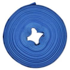 Vidaxl vidaXL Ploska cev, 100 m, 1", PVC
