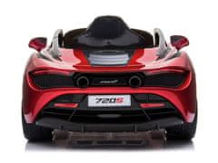 ROLLZONE Otroško vozilo na akumulator, McLaren 720S, rdeče barve, 12V, 1 sedež