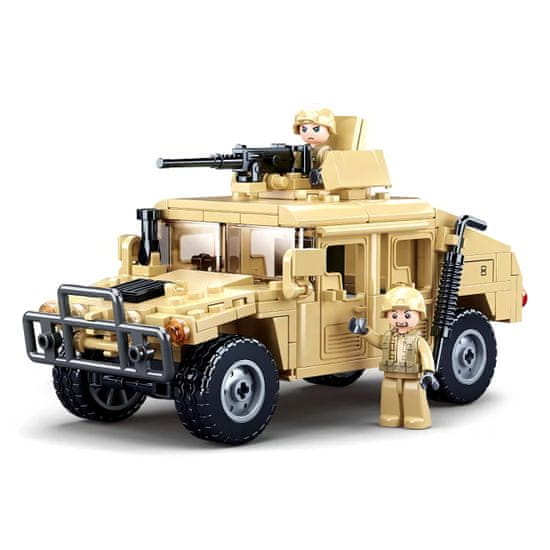 Sluban Army Model Bricks M38-B0837 Hummer off road combat