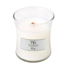 Woodwick Ovalna sveča v vazo , Beli čaj in jasmin, 85 g