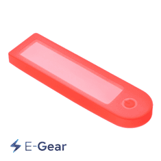 E-Gear Rdeča vodoodporna zaščita za prikazovalnik za električne skiroje Xiaomi
