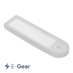 E-Gear Bela vodoodporna zaščita za prikazovalnik za električne skiroje Xiaomi