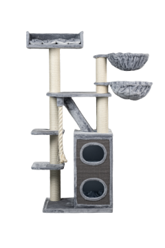RHR Quality Praskalnik Cat Penthouse Light Grey PLUS