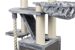 RHR Quality Praskalnik Cat Penthouse Light Grey PLUS