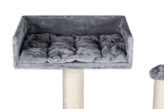 RHR Quality Praskalnik Cat Penthouse Light Grey CROWN