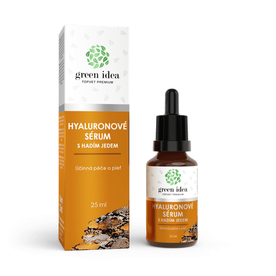 GREEN IDEA Hialuronski serum s kačjim strupom 25 ml