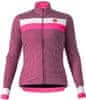 Castelli ženski kolesarski dres Volare LS Jersey, roza, L