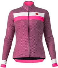ženski kolesarski dres Volare LS Jersey, roza, M