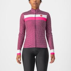 ženski kolesarski dres Volare LS Jersey, roza, M